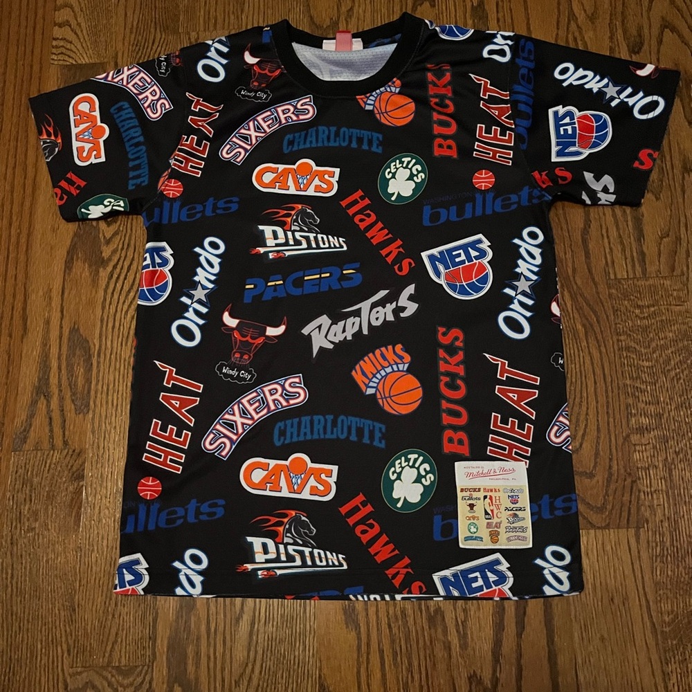 VINTAGE Mitchell & Ness NBA All Over Eastern Teams Jersey